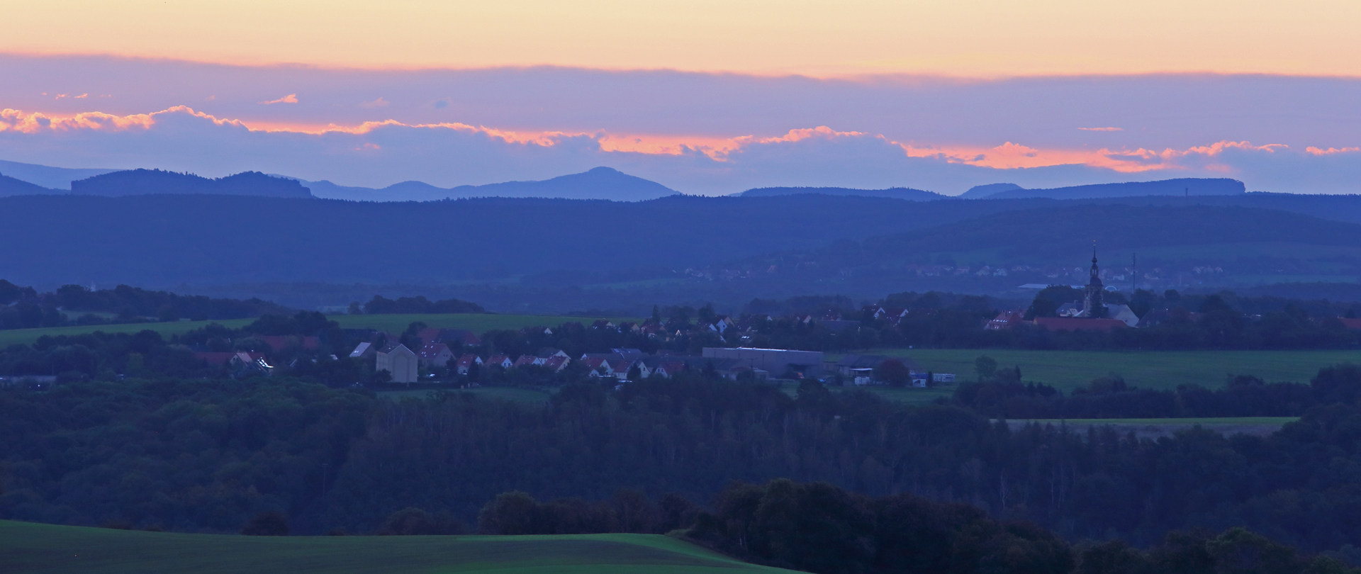 Geniale Fernsicht an einem genialen Tag mit Westwind...