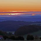 Geniale Sicht und phantastisches Morgenrot von Schmorsdorf aus