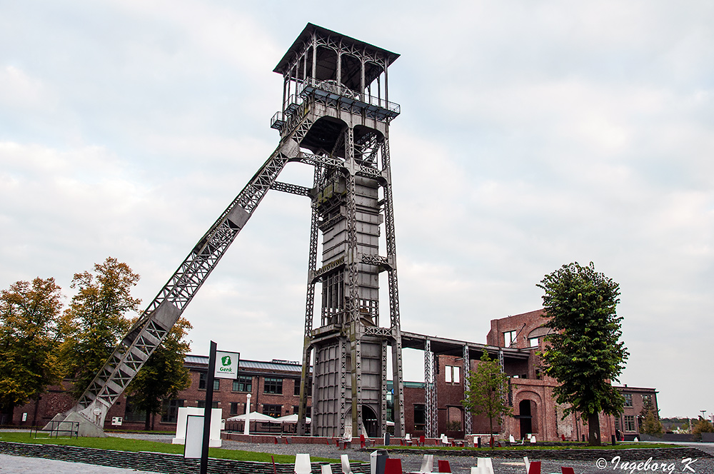 Genk - C-mine Winterslag - Bergwerksvergangenheit