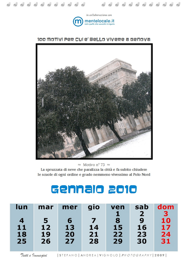 GENNAIO 2010