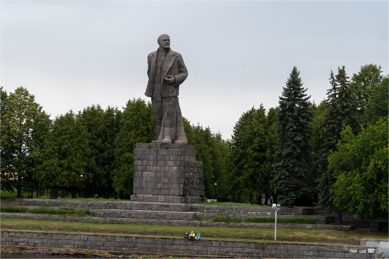 Genosse Lenin an der Wolga