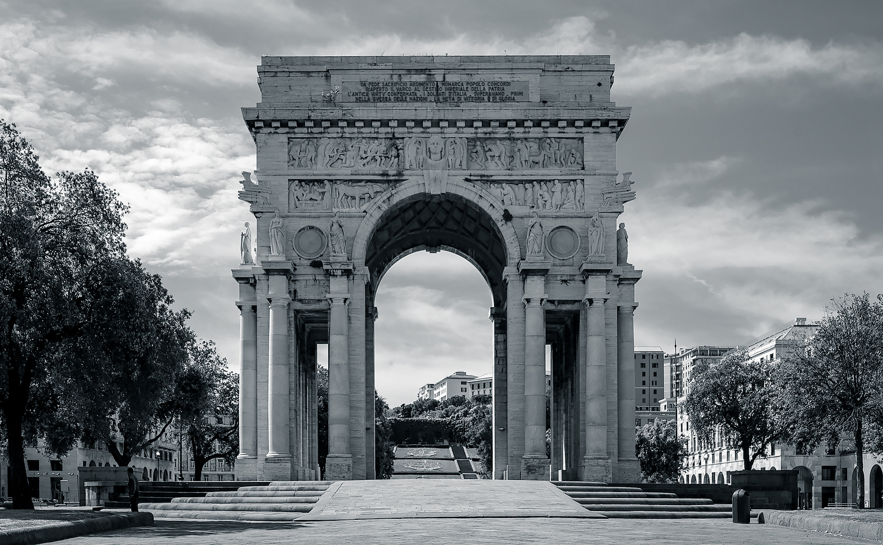 Genova (Italy) - Arco della Vittoria