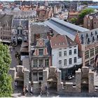 Gent 2022-07-27  Blick von der Grafenburg - Panorama 2 von 2