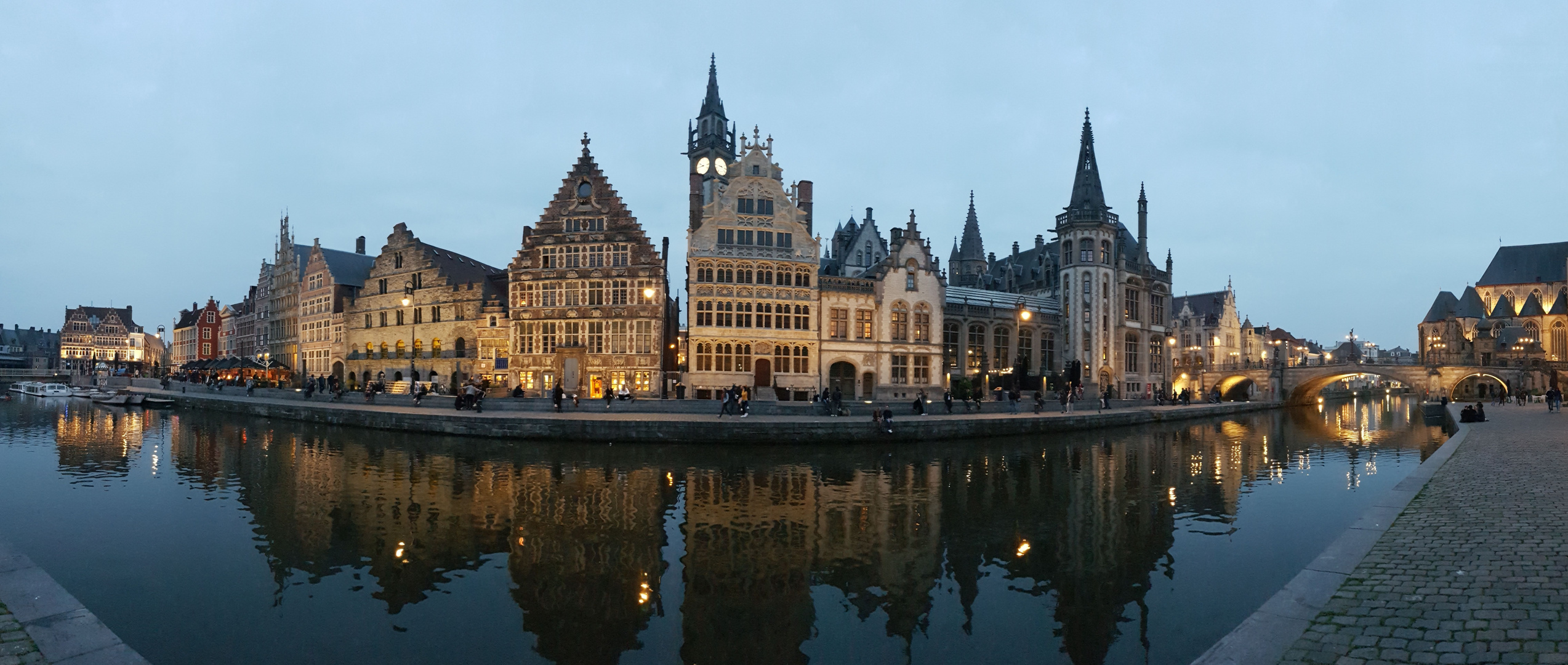 Gent Altstadt Panorama