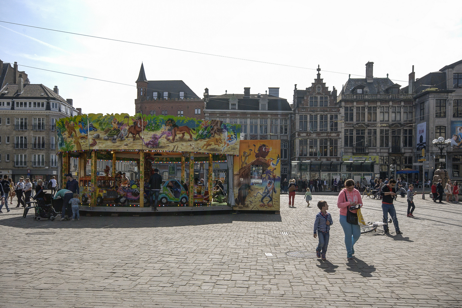 Gent - Korenmarkt - Sint Michielsplein