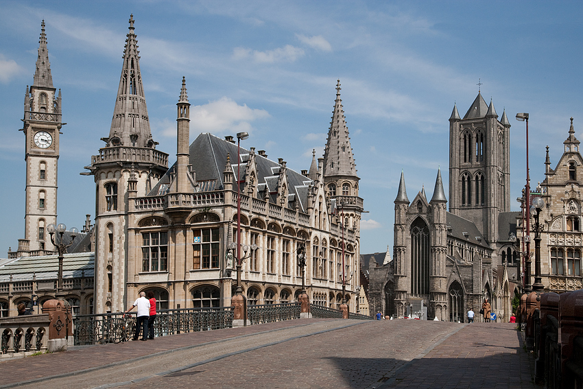 Gent, Michaelsbrücke