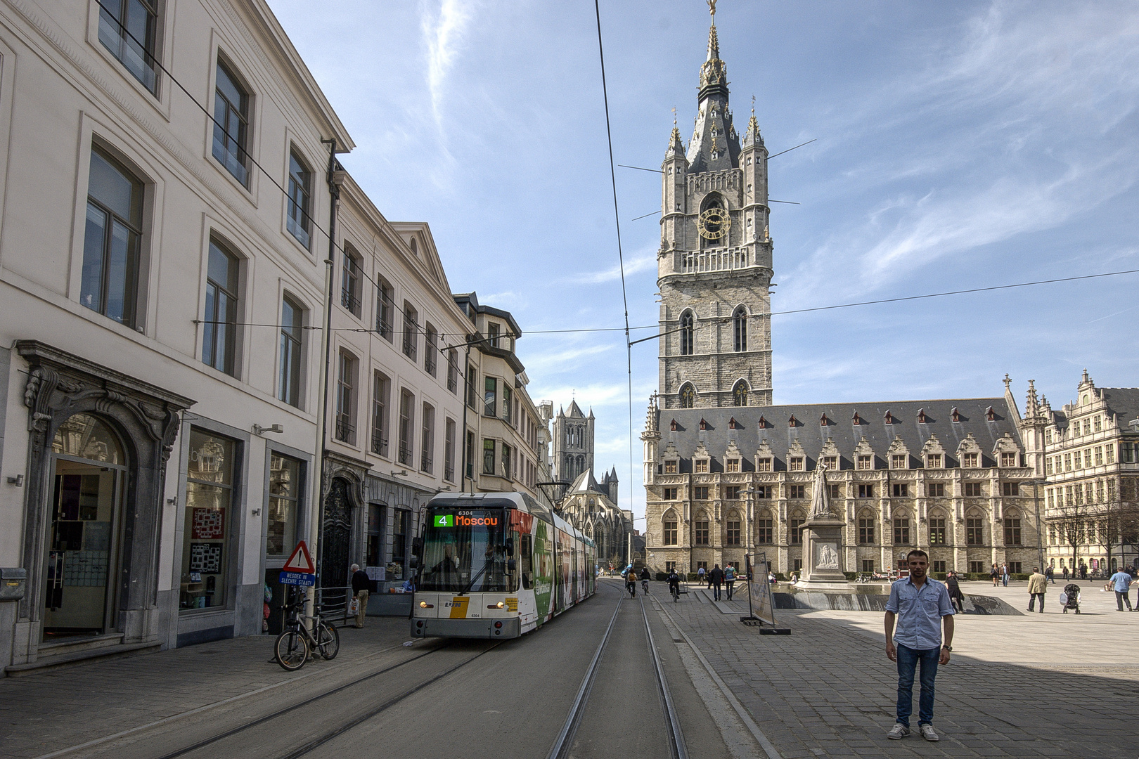 Gent - Sint Baafsplein - Belfort