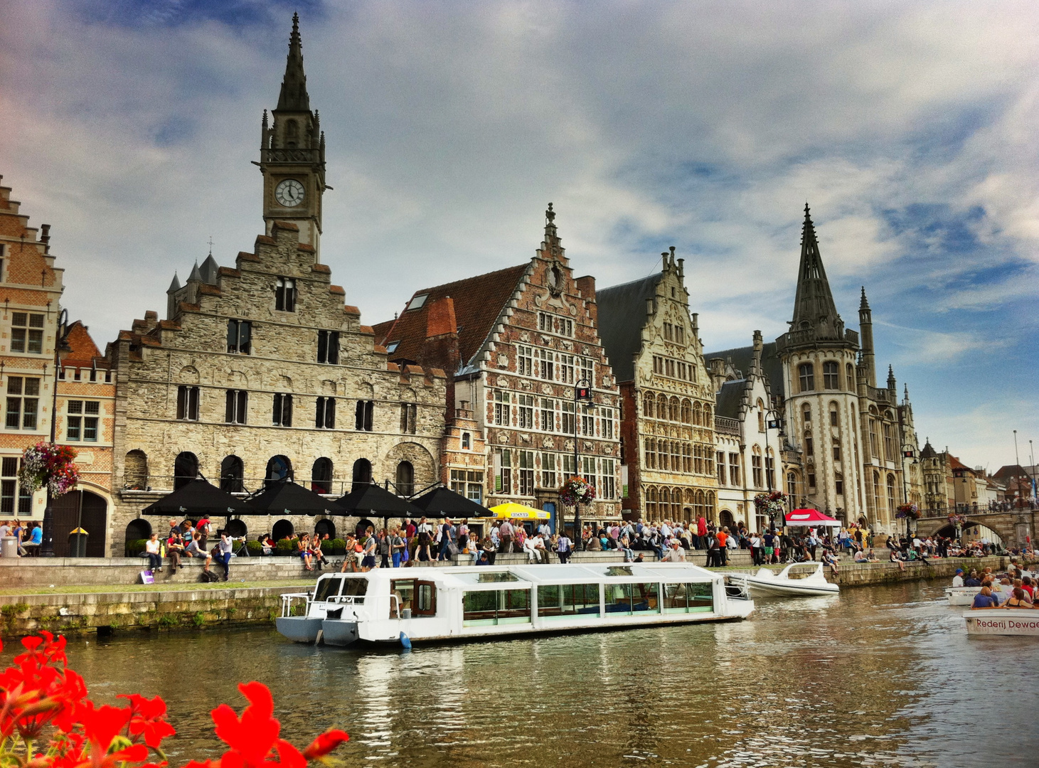 Gent Stadthafen Altstadt