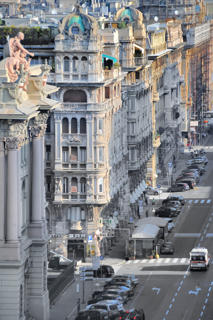 Genua - Stadtlandschaft