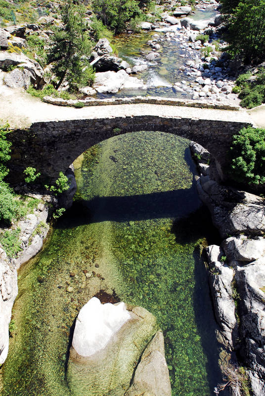 Genuesenbrücke in der Scala di Santa Regina