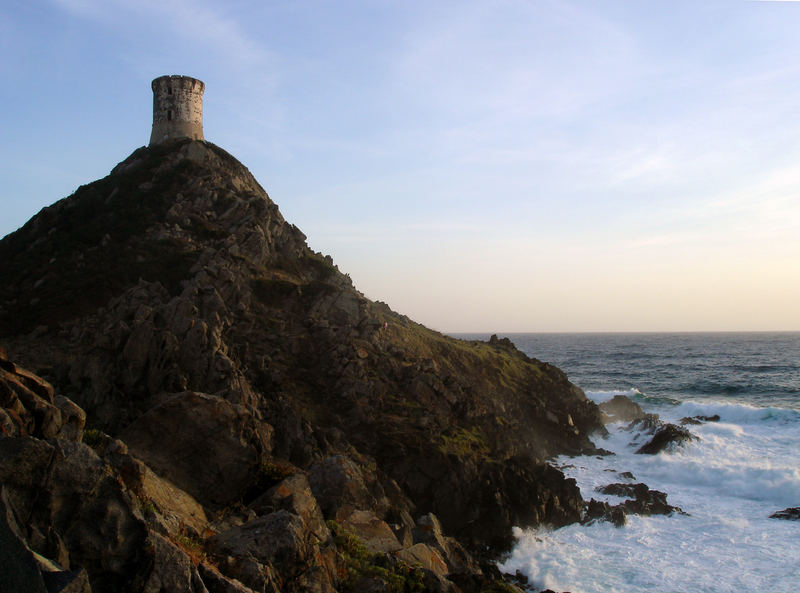 Genuesenturm bei den Iles Sanguinaires