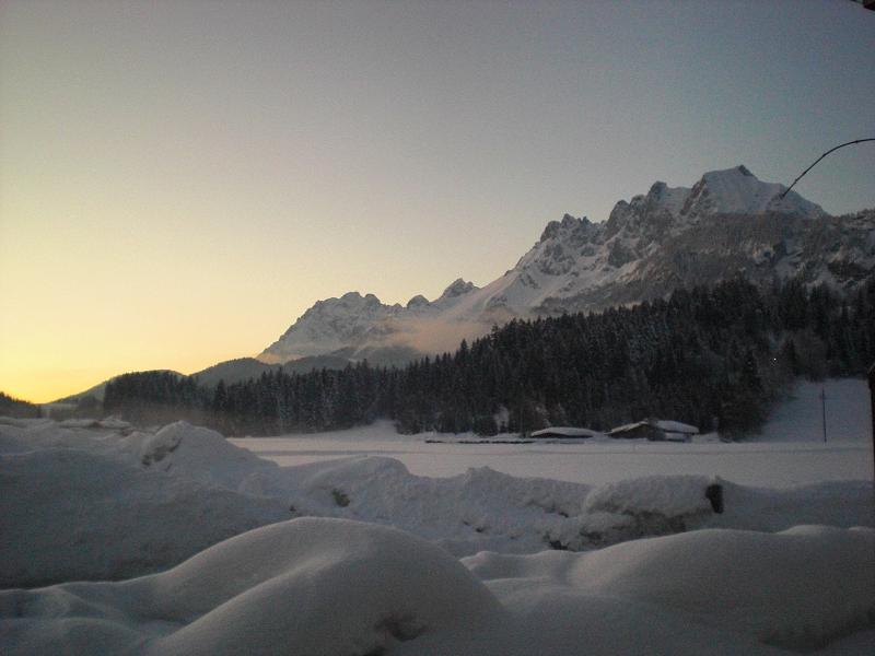 Genug Schnee vor der Tür!