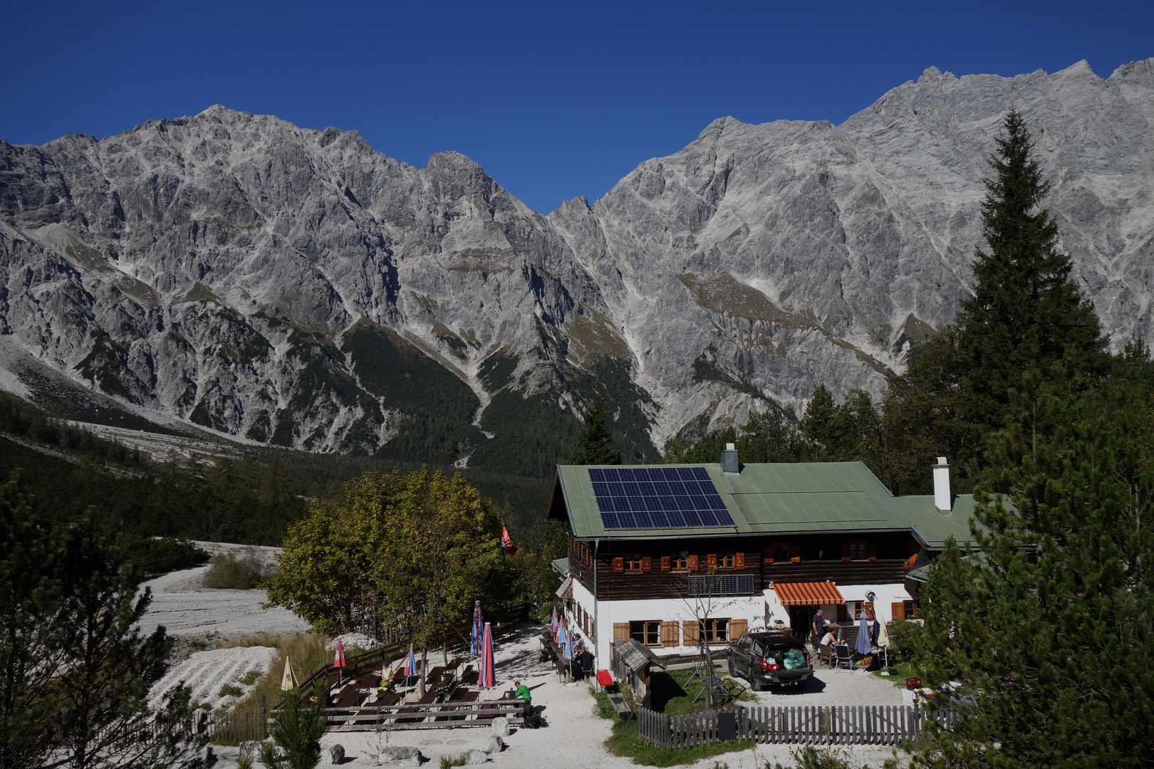 Genuß pur auf der Wimbachgrieshütte...