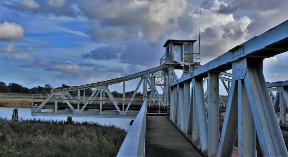 Geöffnete Meiningenbrücke