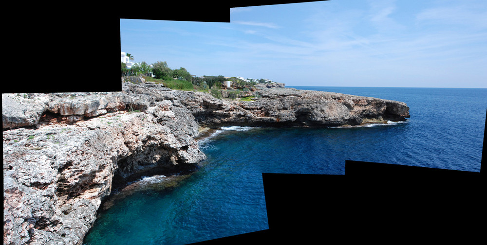 Geologisches Mallorca Panorama