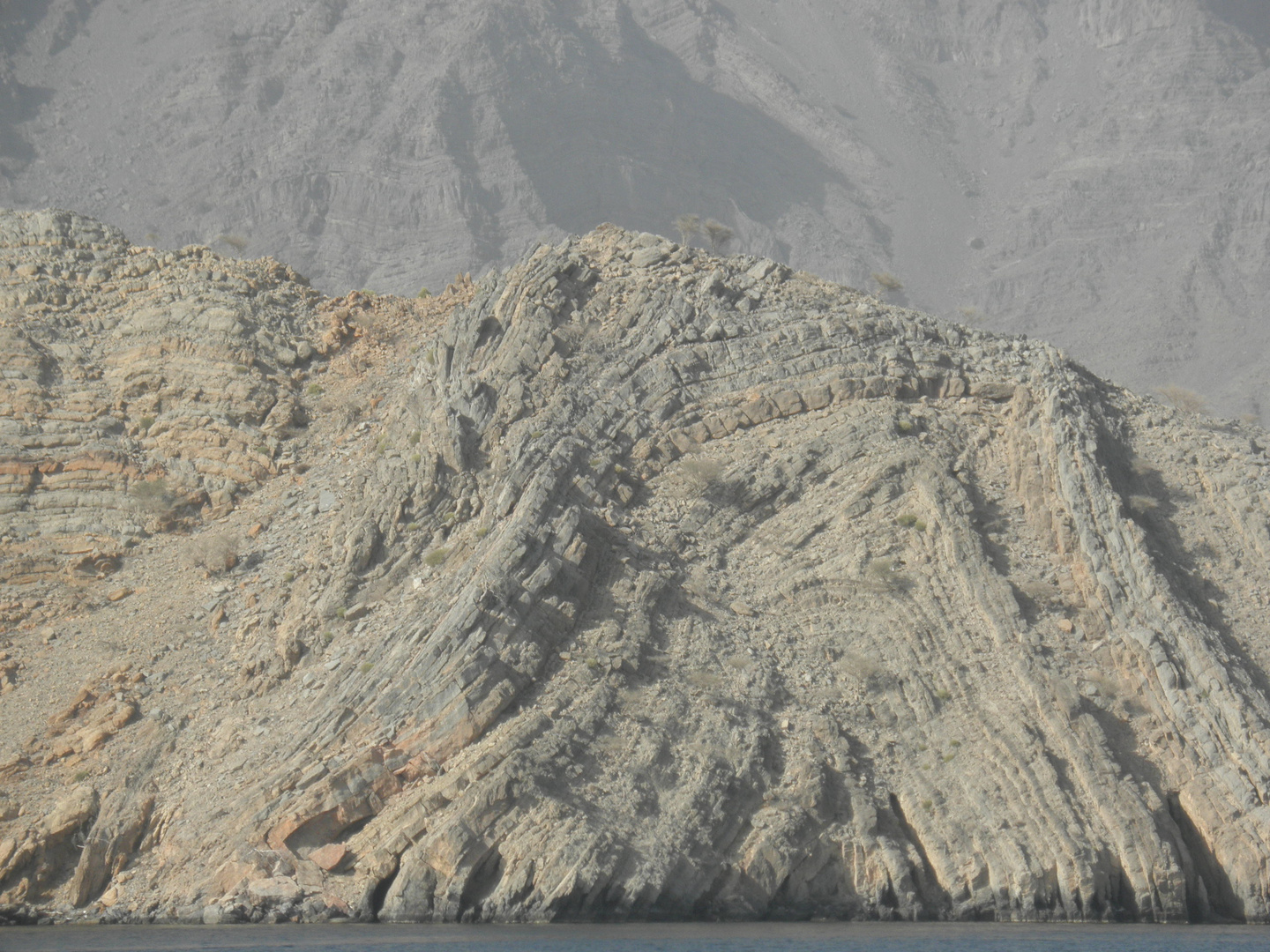 Geologisches Zeugnis im Oman