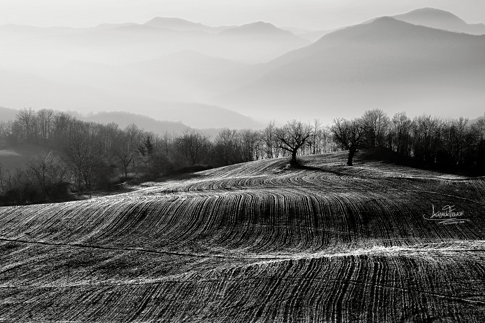 Geometric landscape Foto Immagini paesaggi, montagna, italian black