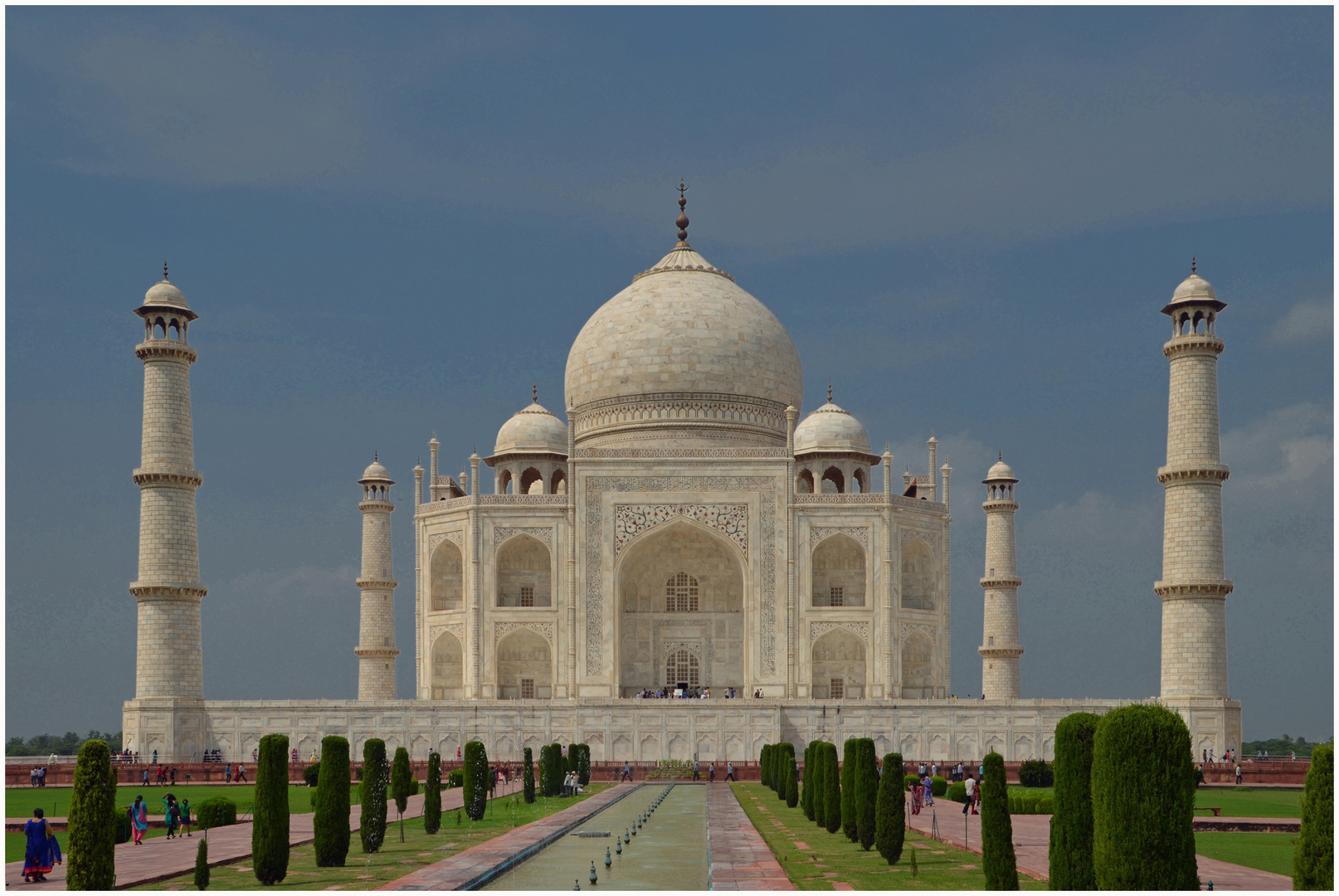 Geometrisch interessante Gebäude_Taj Mahal