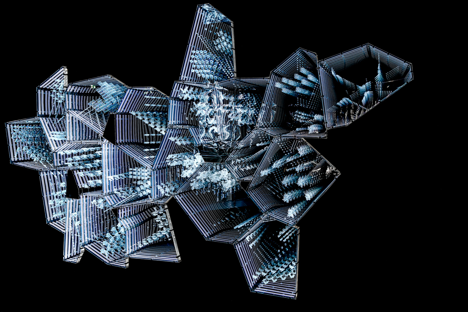 Geometrisches Kristallmuster