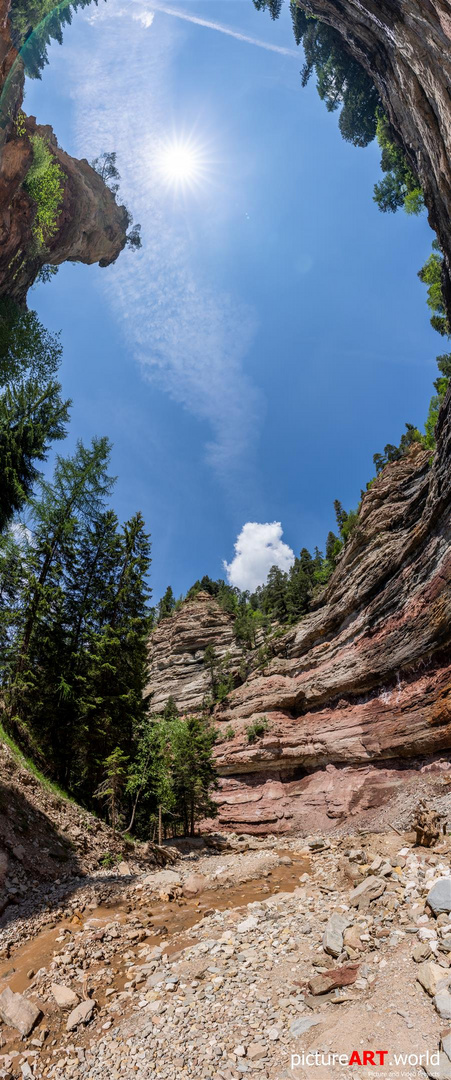 Geoparc Bletterbach / Bletterbachschlucht