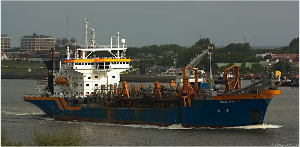 GEOPOTES 15 / Saugbagger / Port of Rottterdam