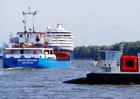 Geordnetes Gedränge