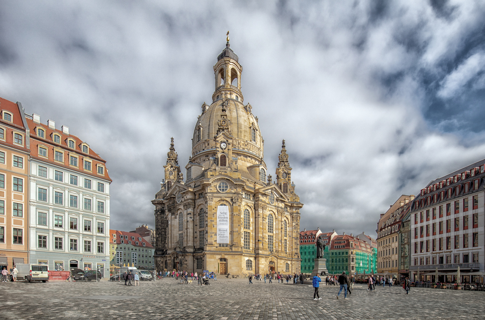 Georg Bähr - die Farbvariante der Frauenkirche