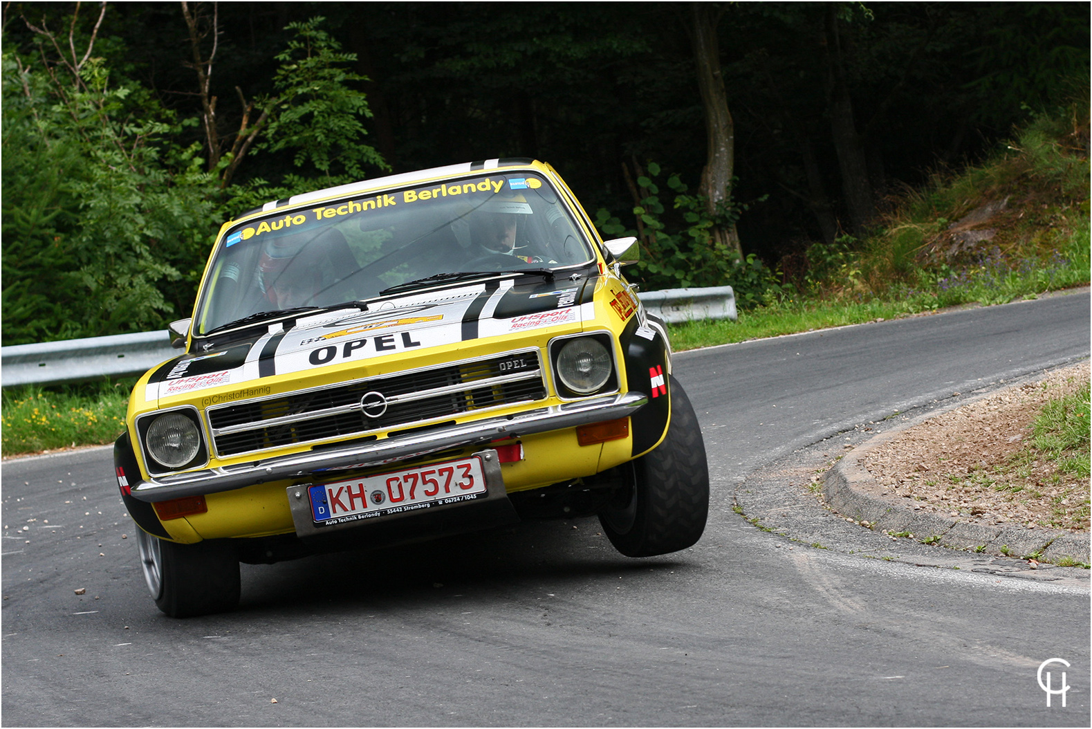 Georg Berlandy - Opel Ascona A - Eifel Rallye 2008