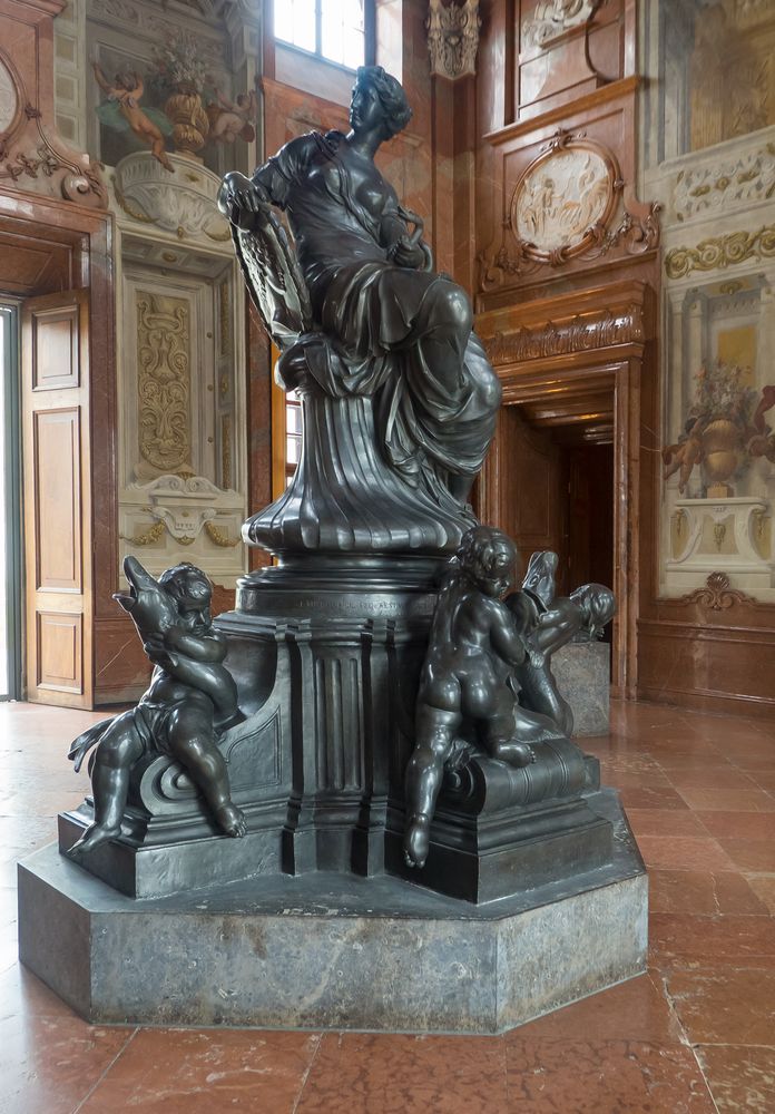 Georg Donner Brunnen im Marmorsaal unteres Belvedere