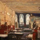 Georg Eisler: Café Sperl, 1975