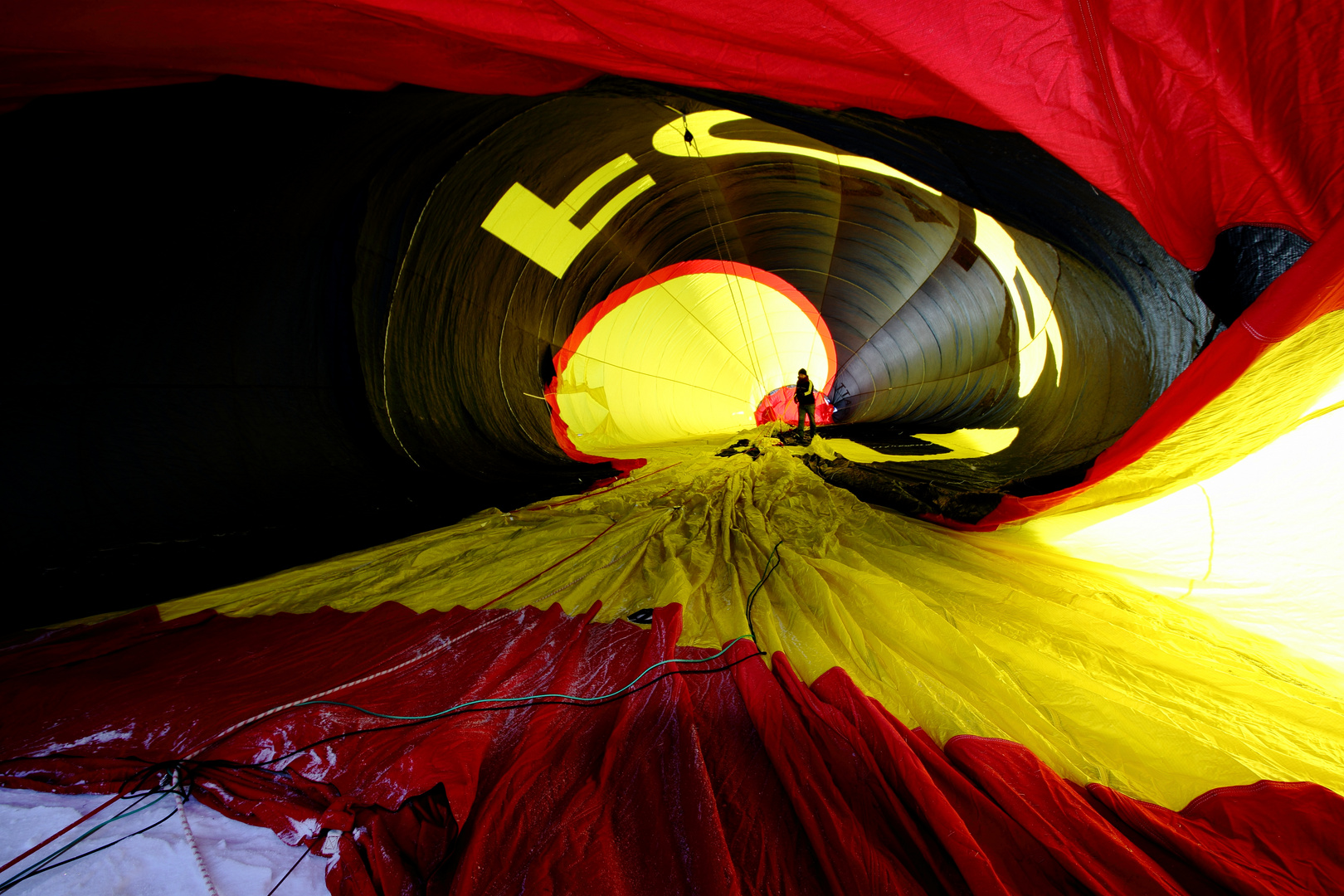 Georg Reifferscheid - im Heißluftballon - D-OATT