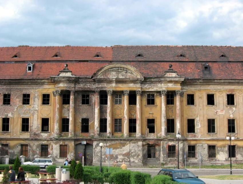 George Bähr Sorau & Zary verfallenes Versailles in Polen