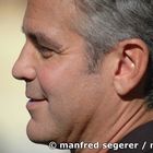 George Clooney am Filmset