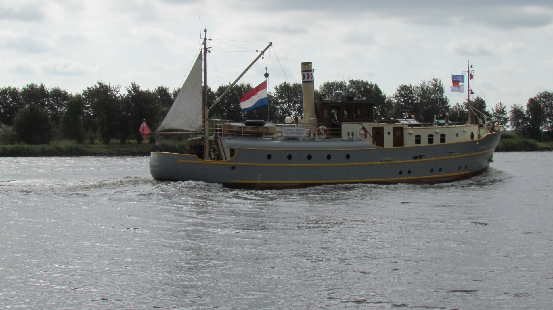 George Stephenson - Kiel Canal 2019