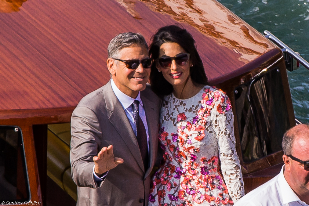 George und Amal Clooney