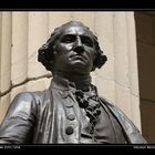 George Washington at Federal Hall, Lower Manhattan, New York City / USA