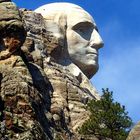 George Washington im Mr. Rushmore, South Dakota