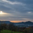 Georgenberg und Rossberg von Eningen aus