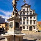 Georgsbrunnen mit Stadtmetzg