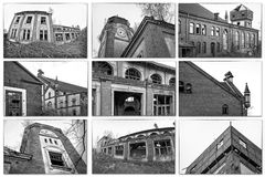 Georgschacht Stadthagen - Collage SW 