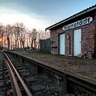 Georgschacht Stadthagen - Zechenanschluss Grubenbahn, Eisenbahn Bhf. Nienstädt
