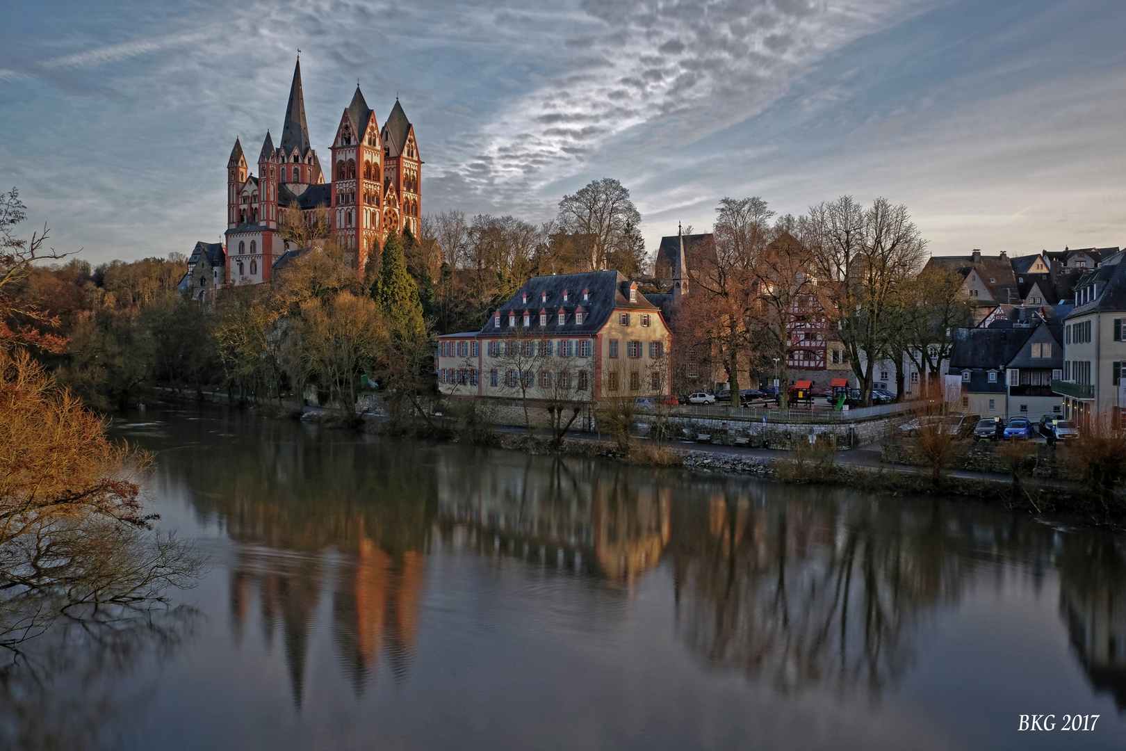 Georgsdom und Altstadt Limburg - Gerade ausgerichtet 