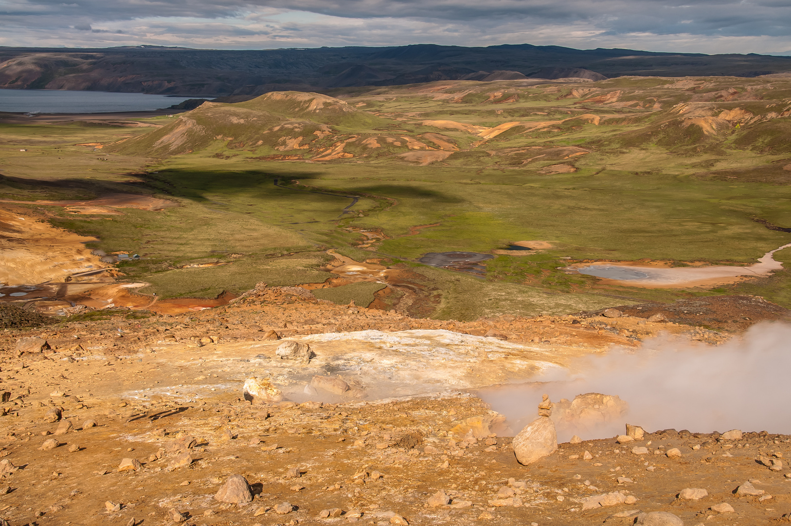 Geothermalgebiet im Südwesten Islands