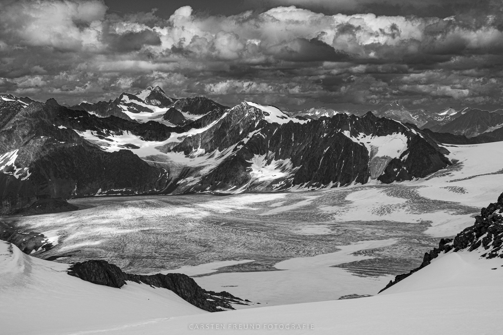 Gepatschferner mit WIldspitze