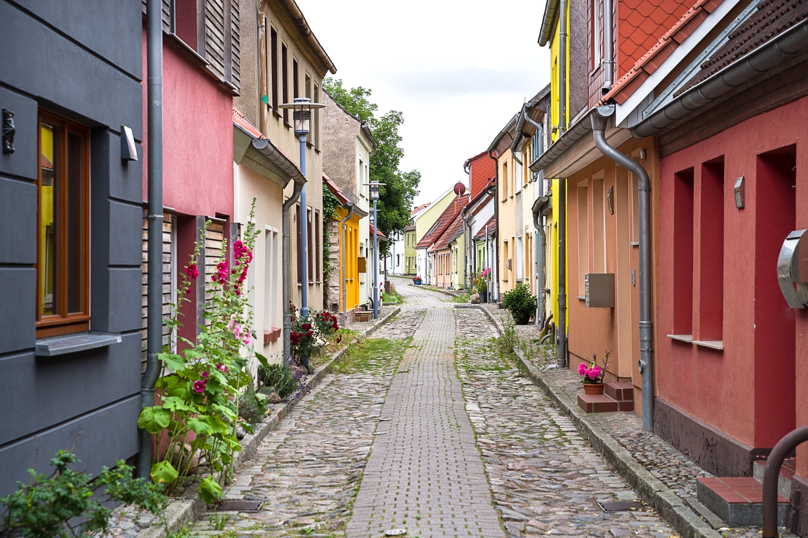 Gepflegte Altstadt Barth