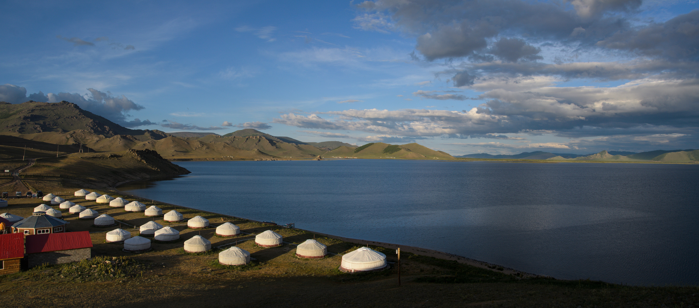 Ger-Camp am Terchin Zaagan See