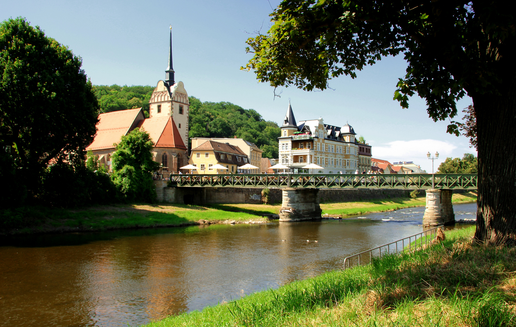 Gera an der weißen Elster Foto & Bild landschaft, natur Bilder auf