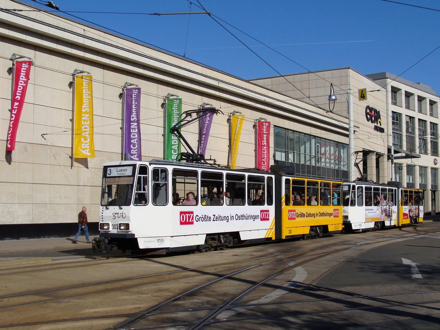 Gera Arcaden Foto & Bild | bus & nahverkehr, straßenbahnen, verkehr