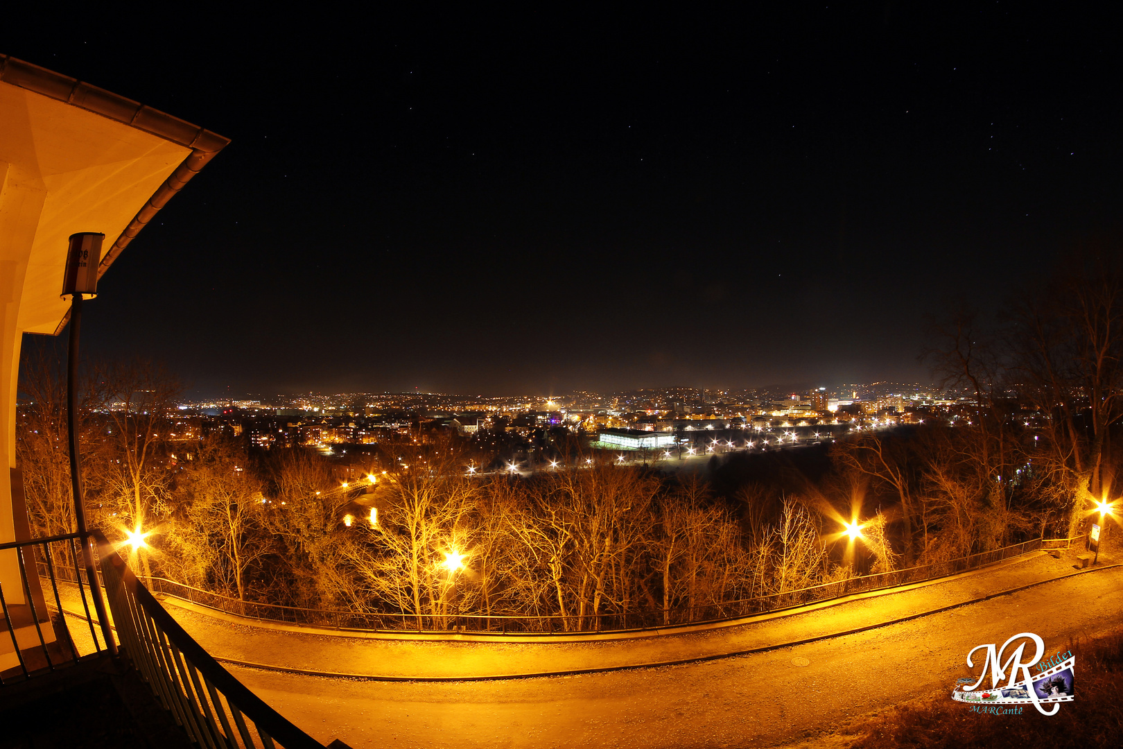 Gera bei Nacht