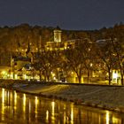 Gera-Untermhaus mit Blick über die Elster im "Wintermantel"